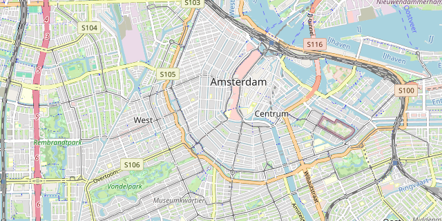 Karte: Amsterdam, Niederlande