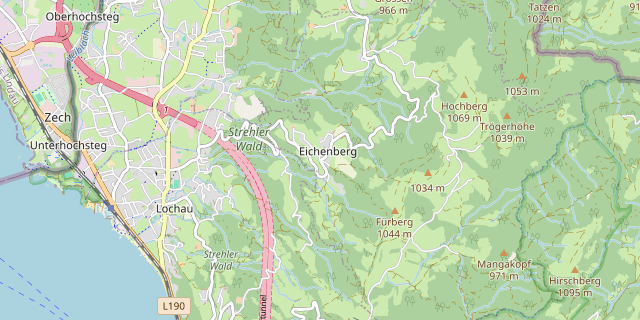 Karte: Eichenberg, Österreich