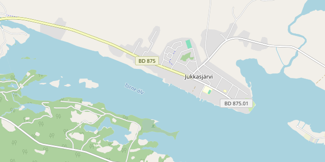 Karte: Jukkasjärvi, Schweden