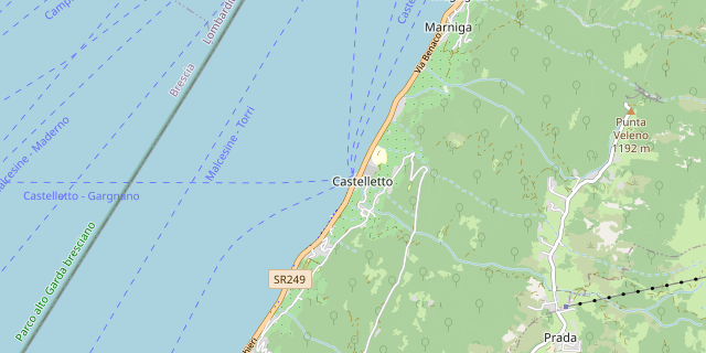 Karte: Castelletto, Italien