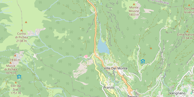 Karte: Ville Del Monte, Italien