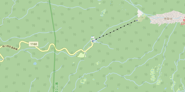 Karte: Higashikawa, Japan