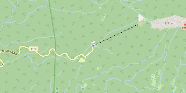 Karte: Higashikawa, Japan