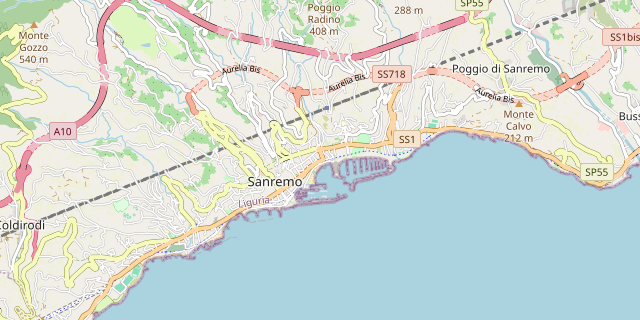 Karte: Verezzo, Italien