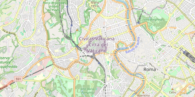 Karte: Vatikanstadt, Staat Vatikanstadt