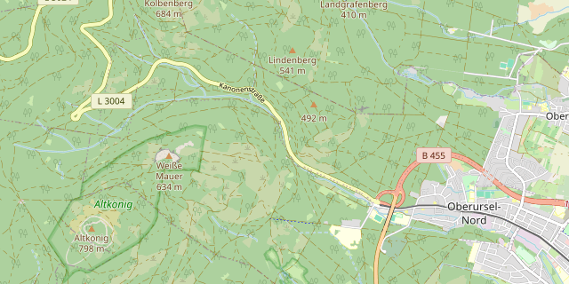 Karte: Oberstedten, Deutschland
