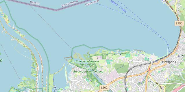 Karte: Bregenz, Österreich