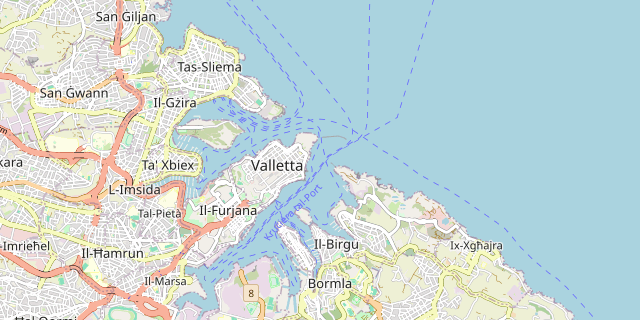 Karte: Ħaż-Żabbar, Malta