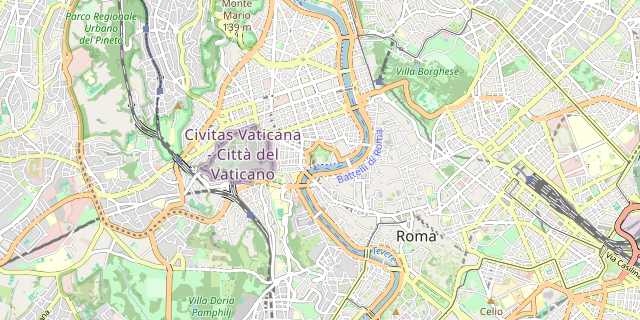 Karte: Rom, Italien