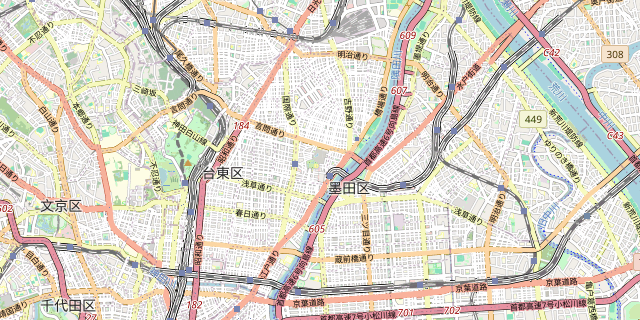 Karte: Taitō, Japan