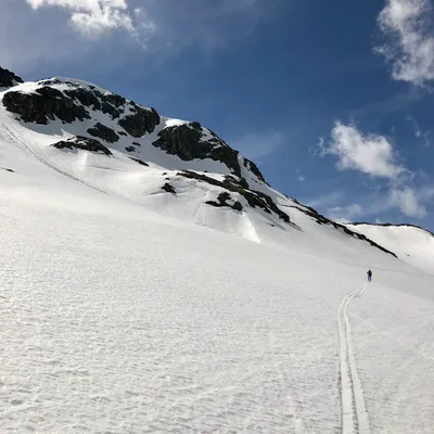 Gaschurn, Österreich, 1. Mai 2018