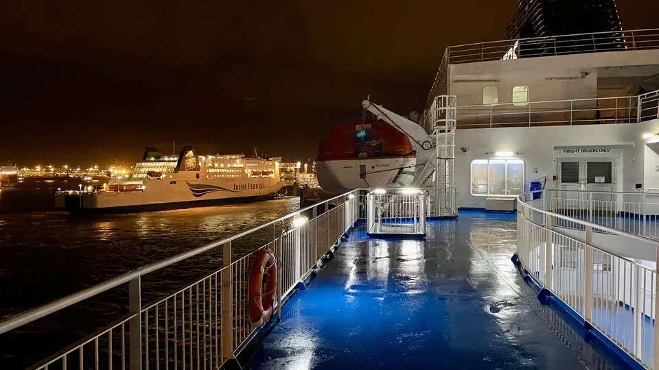 rüber auf die Insel: Calais, Frankreich, 4. November 2021