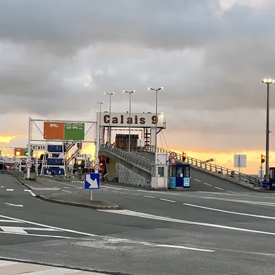 rüber auf die Insel: Calais, Frankreich, 4. November 2021