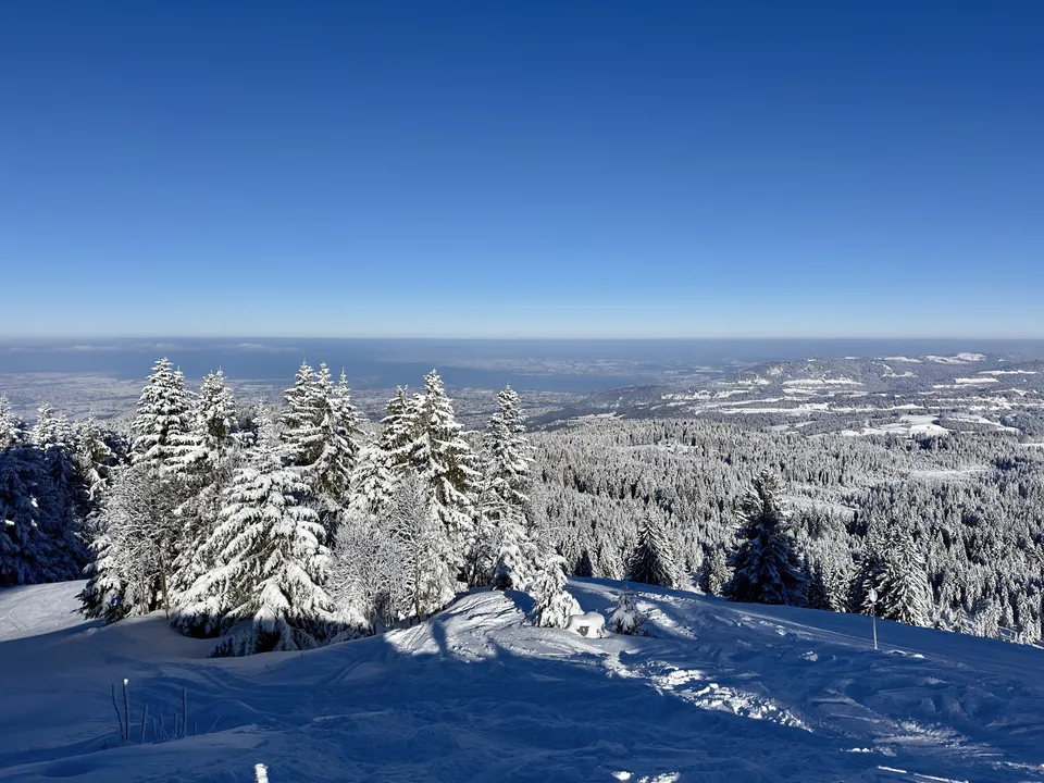 Schwarzenberg, Österreich, 15. Februar 2025