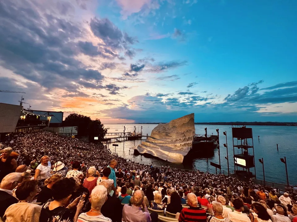 Seebühne Bregenz: Fluh, Österreich, 16. August 2023