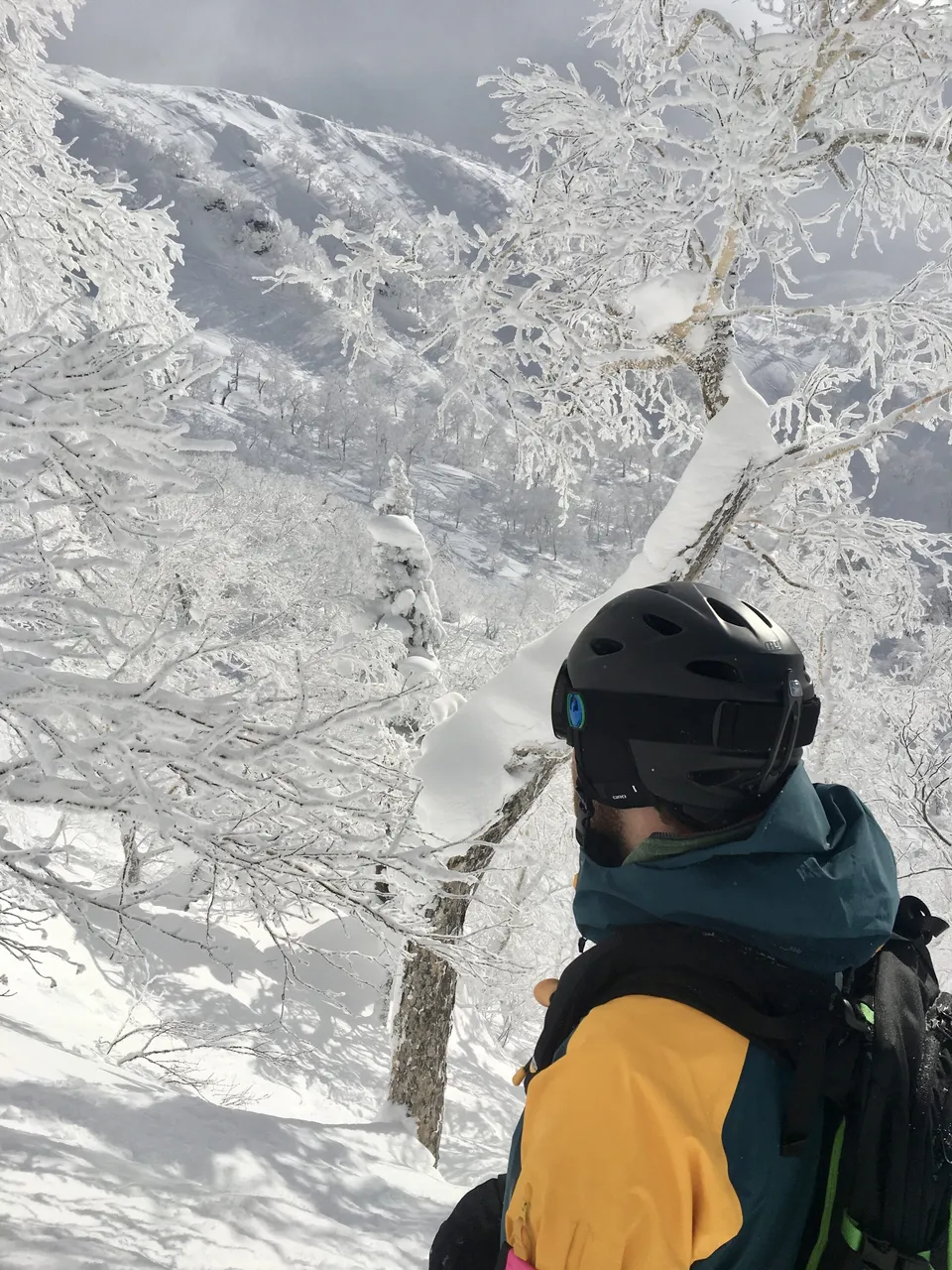 Skifahren in Hokkaidō, Japan: Higashikawa, 13. Januar 2017
