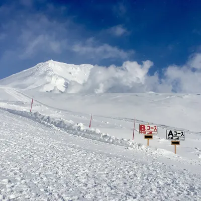 Skifahren in Hokkaidō, Japan: Higashikawa, 13. Januar 2017