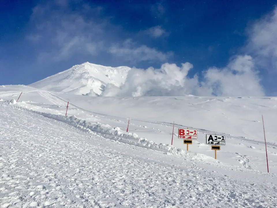 Skifahren in Hokkaidō, Japan: Higashikawa, 13. Januar 2017