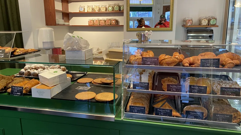 Stroopwafels in Amsterdam: Amsterdam, Niederlande, 2. November 2021
