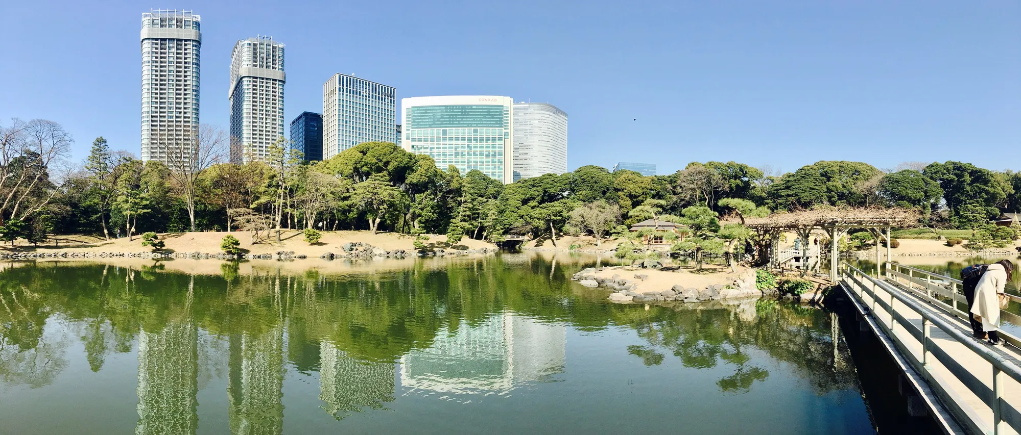 Panorama, Tokio, Japan: Chūō, 22. Januar 2017