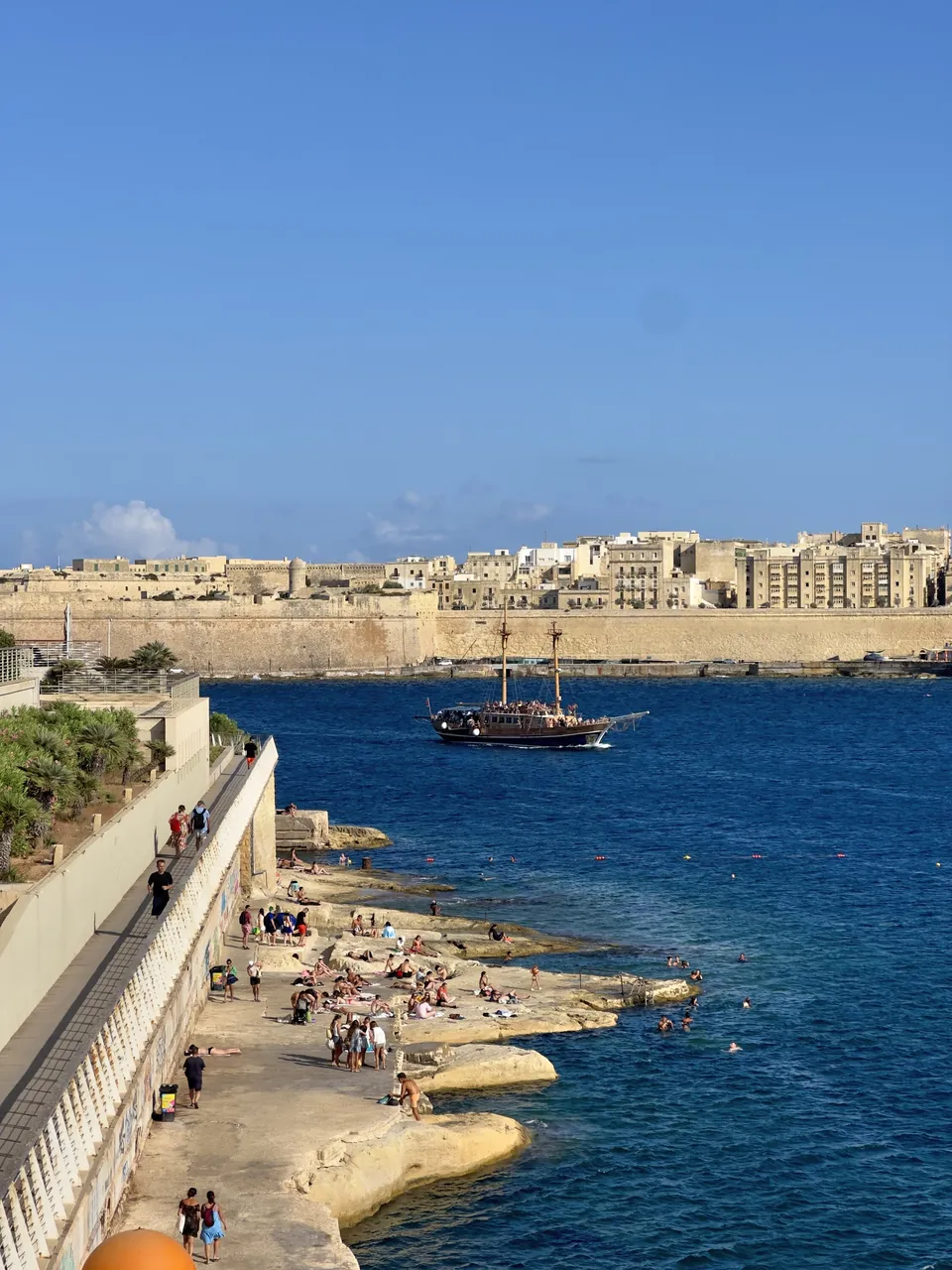Valletta: Tas-Sliema, Malta, 19. August 2024