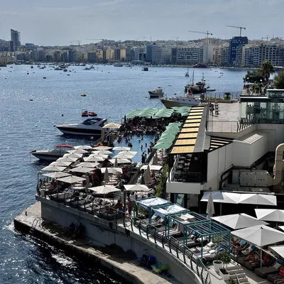 Valletta: Tas-Sliema, Malta, 18. August 2024