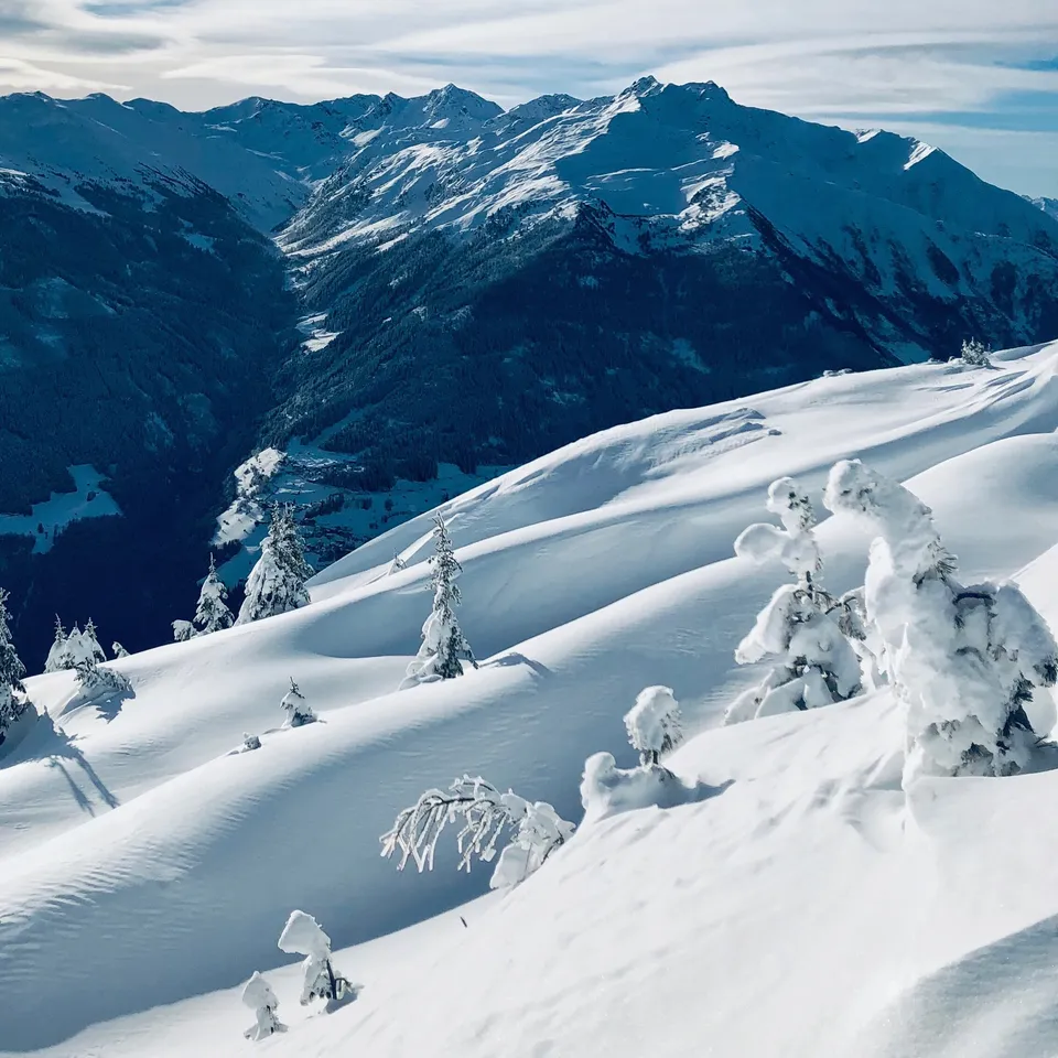 Zams: Fließ, Österreich, 25. Dezember 2018